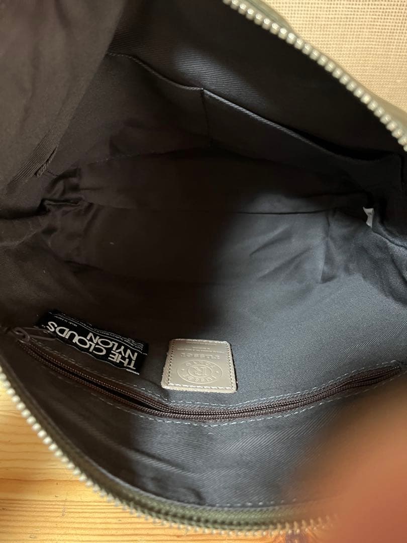 a332/未使用級★russetショルダーバッグ カーキ クラウズナイロン