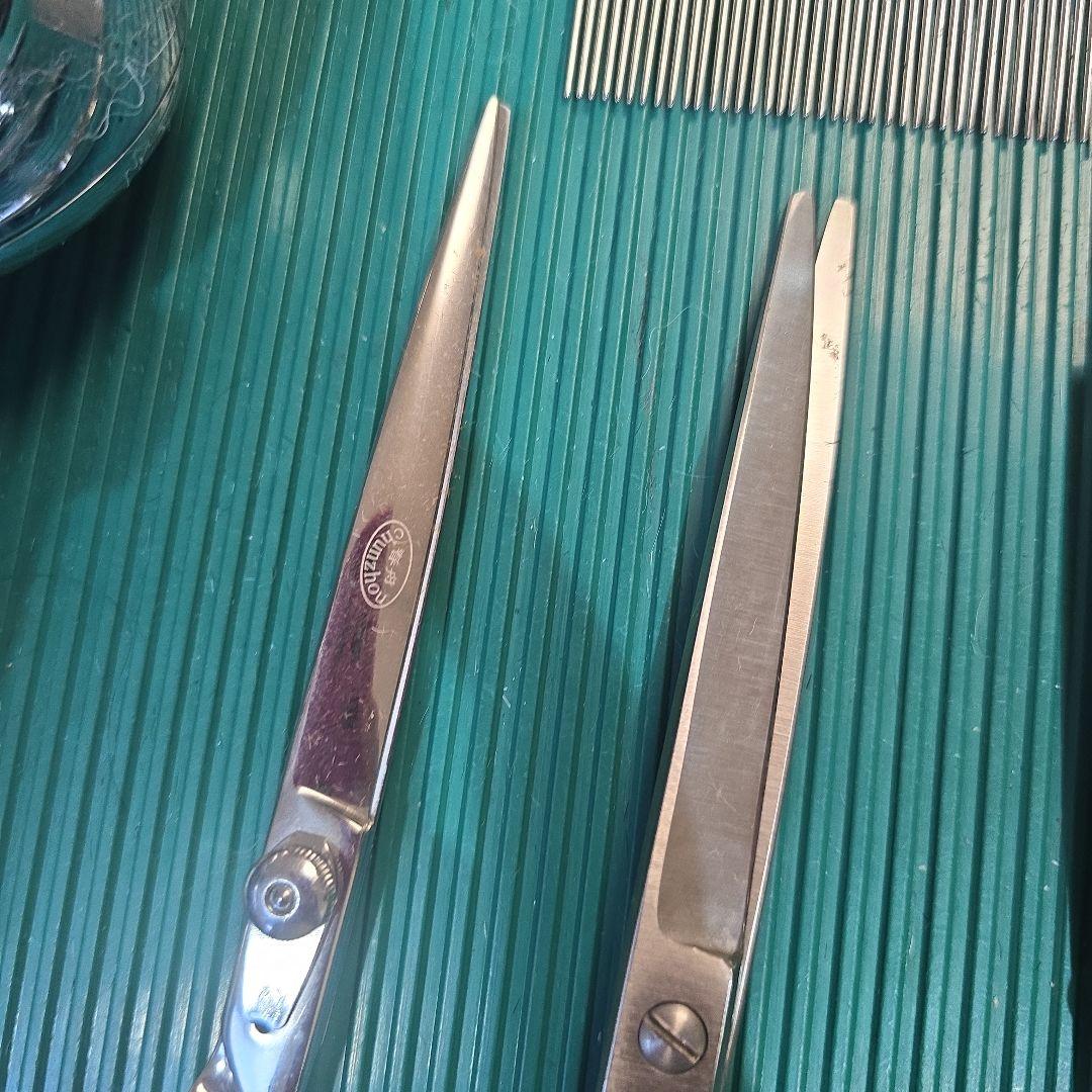 Oblue トリミングハサミ 4本セットおまけシザー付き