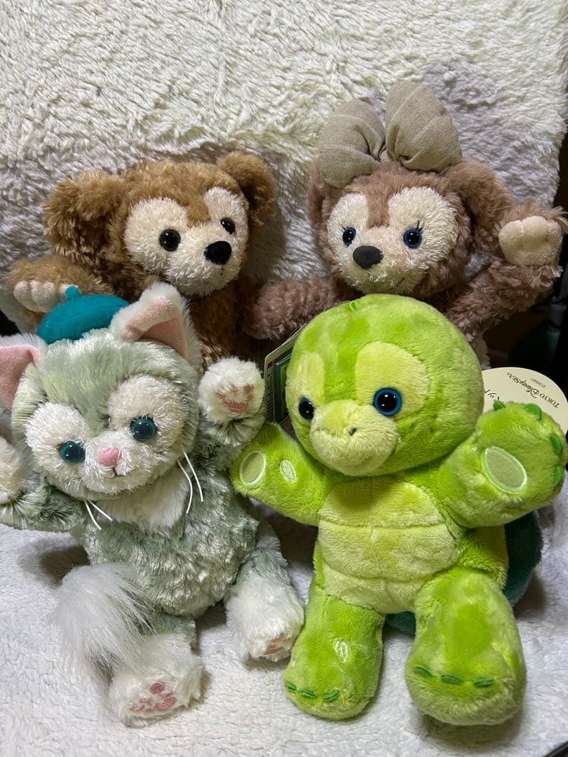 いかさ ダッフィー シェリーメイ ジェラトーニ オルメル￼