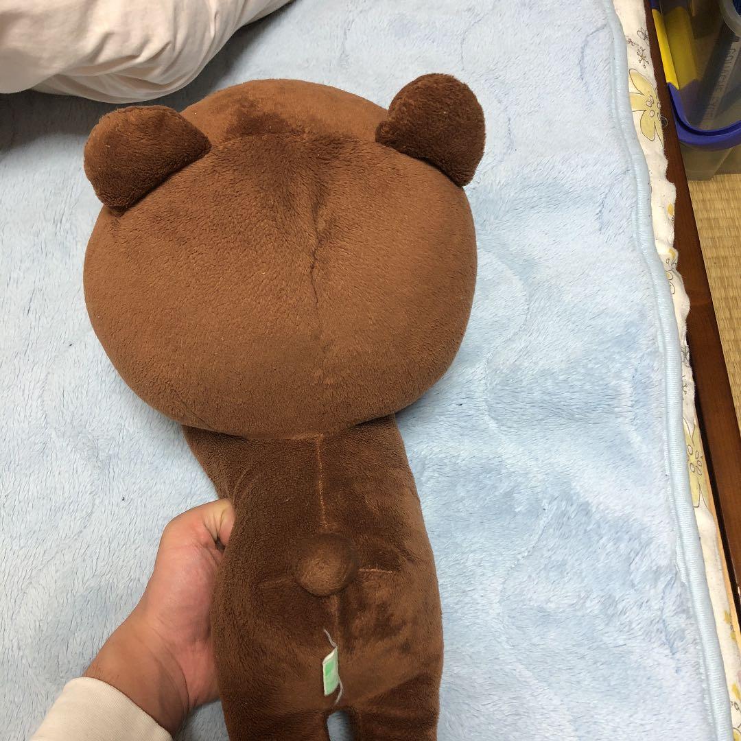 ブラウンのぬいぐるみ