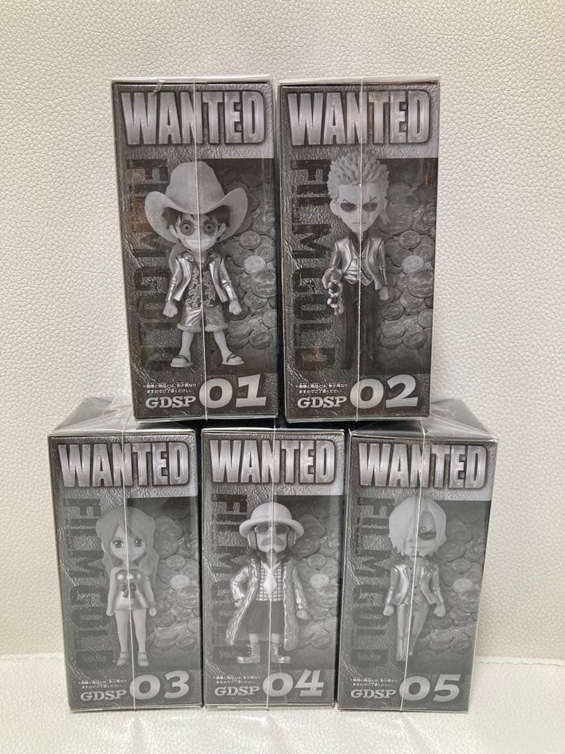 ワンピース フィルムゴールド コレクタブルフィギュア 5体セット 500体限定