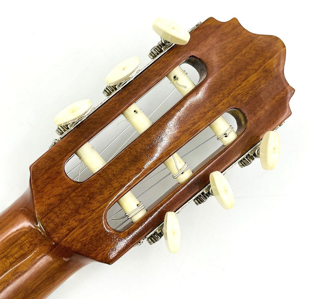 美品 杢目 当時物 ZEN-ON No.100 全音 ガットギター【整備品】