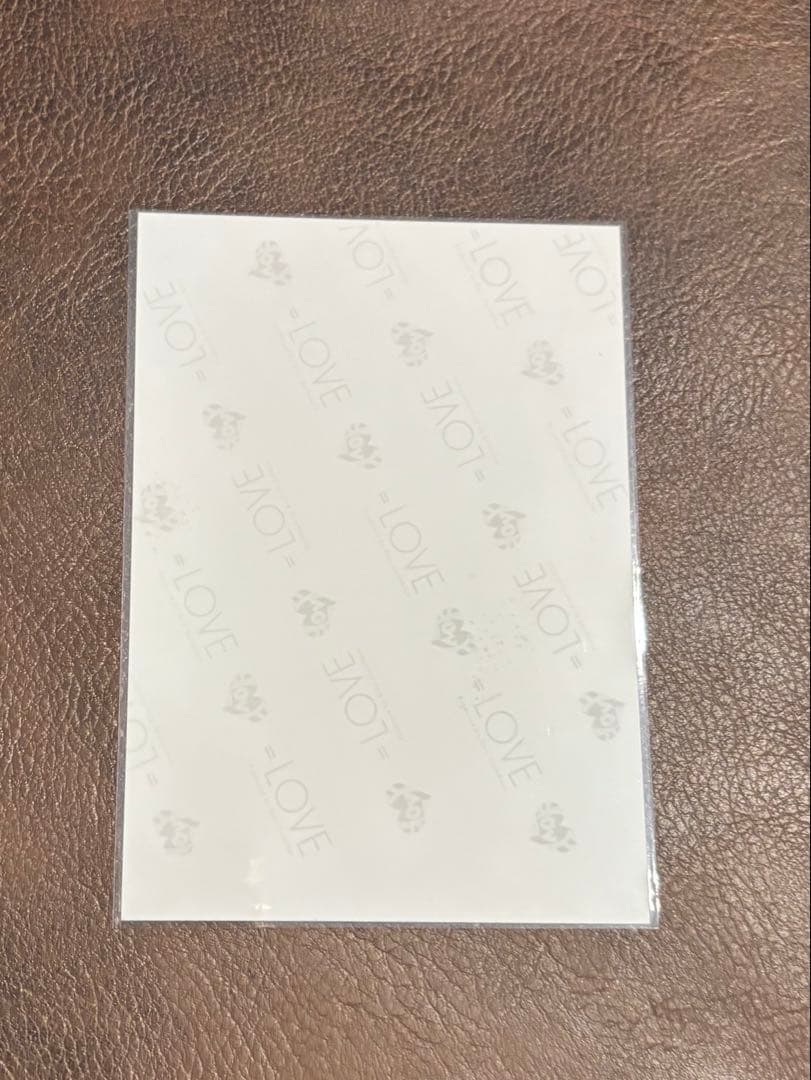 ＝LOVE 野口衣織 直筆　君の第3ボタン