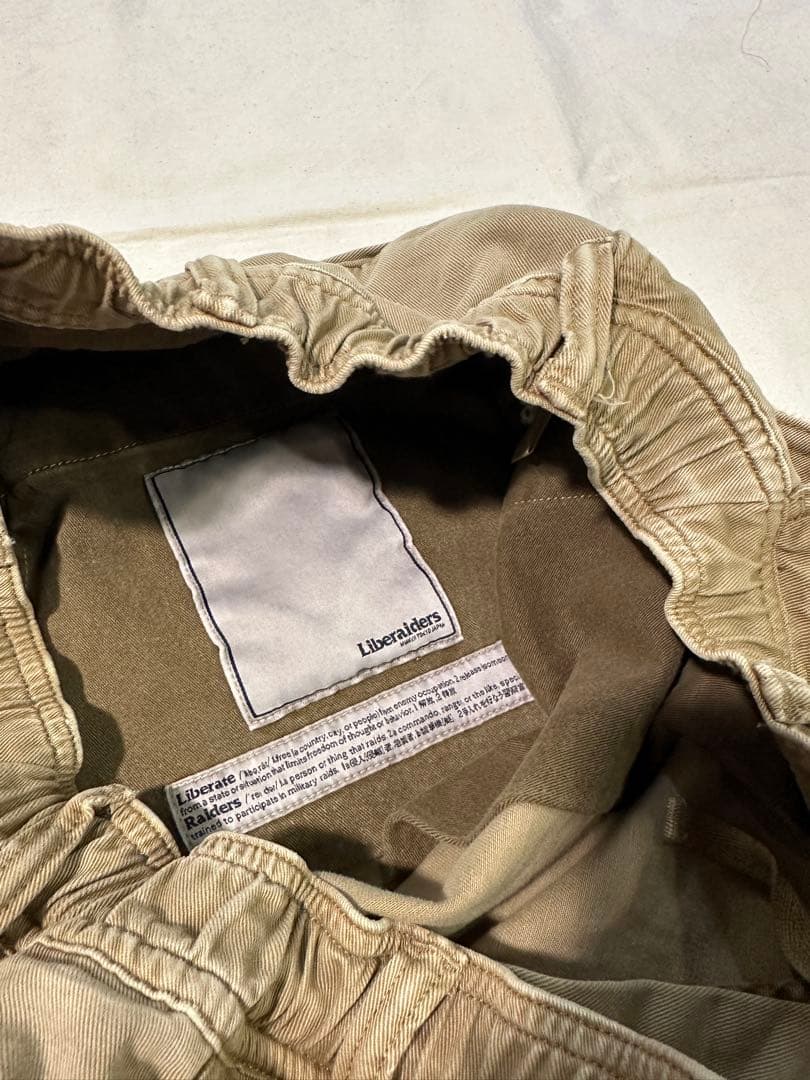 パンツ Liberaiders GARMENT DYED UTILITY PANTS