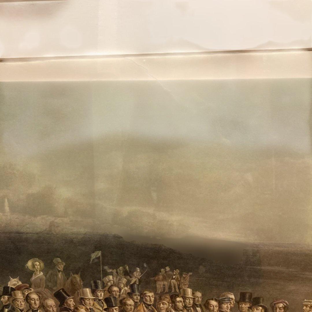 絞首刑の場面 大判アート作品