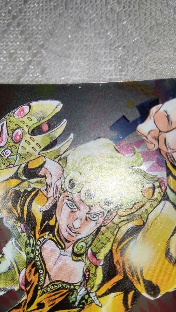 ジョジョ ジョルノ ジョバァーナ ABCカード J-529 5部 黄金の風