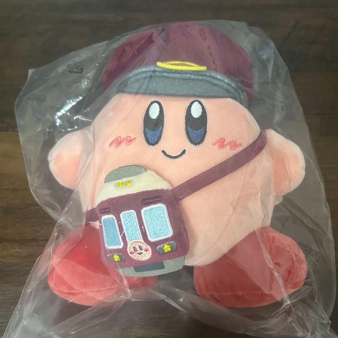 【新品未開封】星のカービィ×阪急電車 ぬいぐるみカービィ