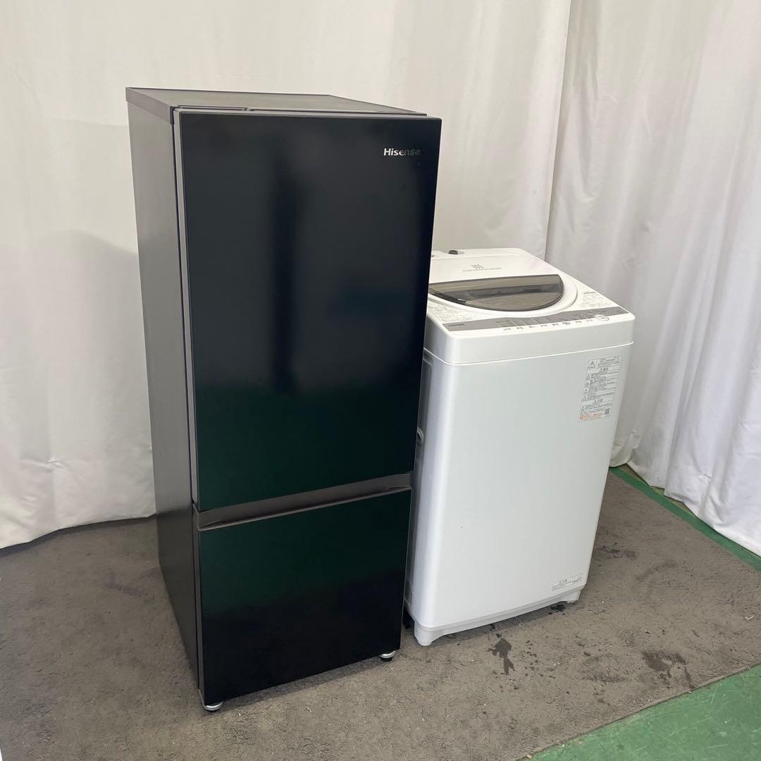 295☺︎冷蔵庫　22年製　洗濯機　セット　綺麗　一人暮らし　設置無料