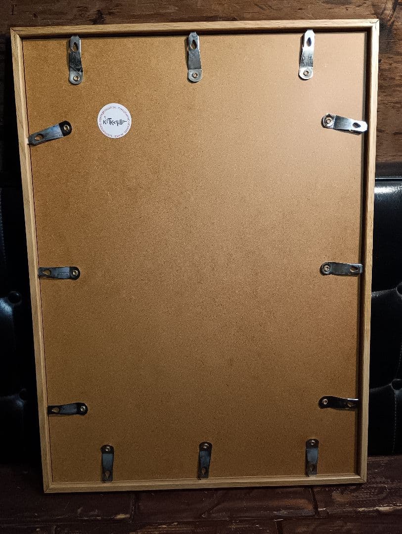 北欧　コートカルテレット ポスター　コペンハーゲン　デンマーク　地図　マップ