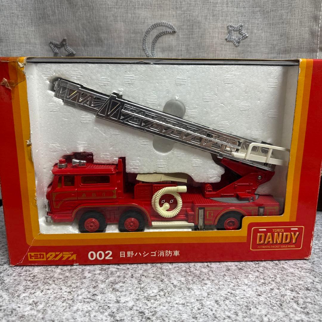 ヒ*ゲ様 トミカダンディ国産車シリーズ002 日野ハシゴ消防車