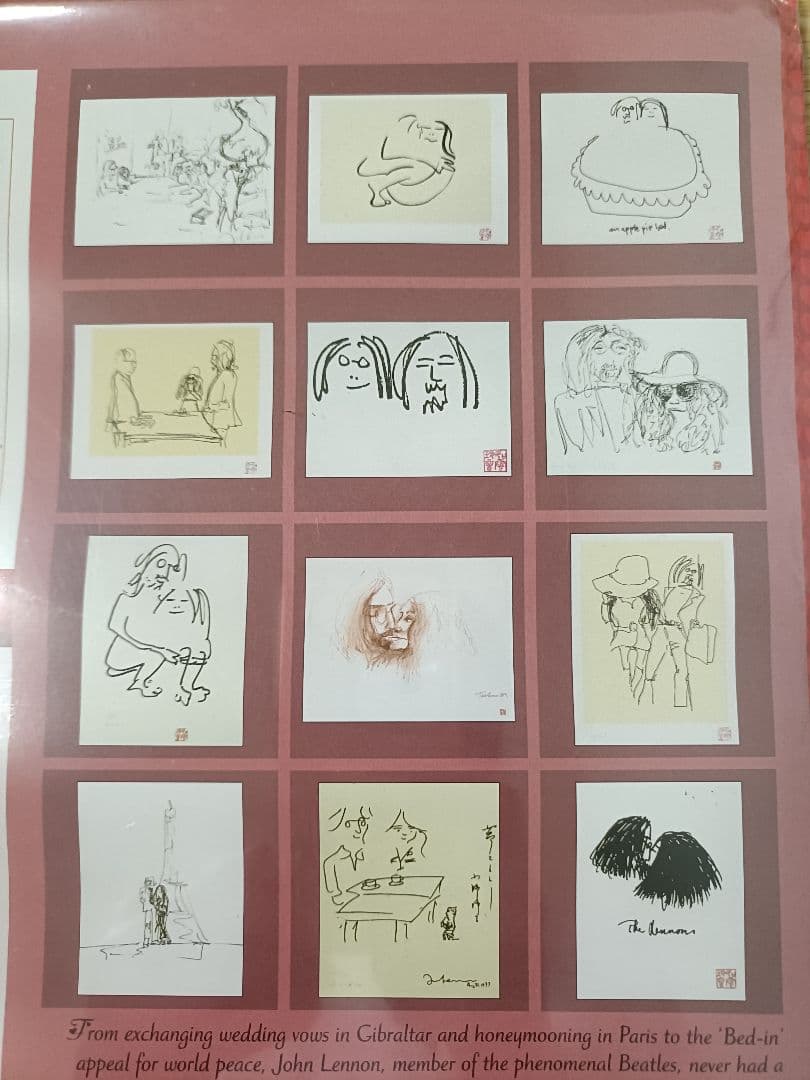 Two as One ジョン・レノン カレンダー 2005