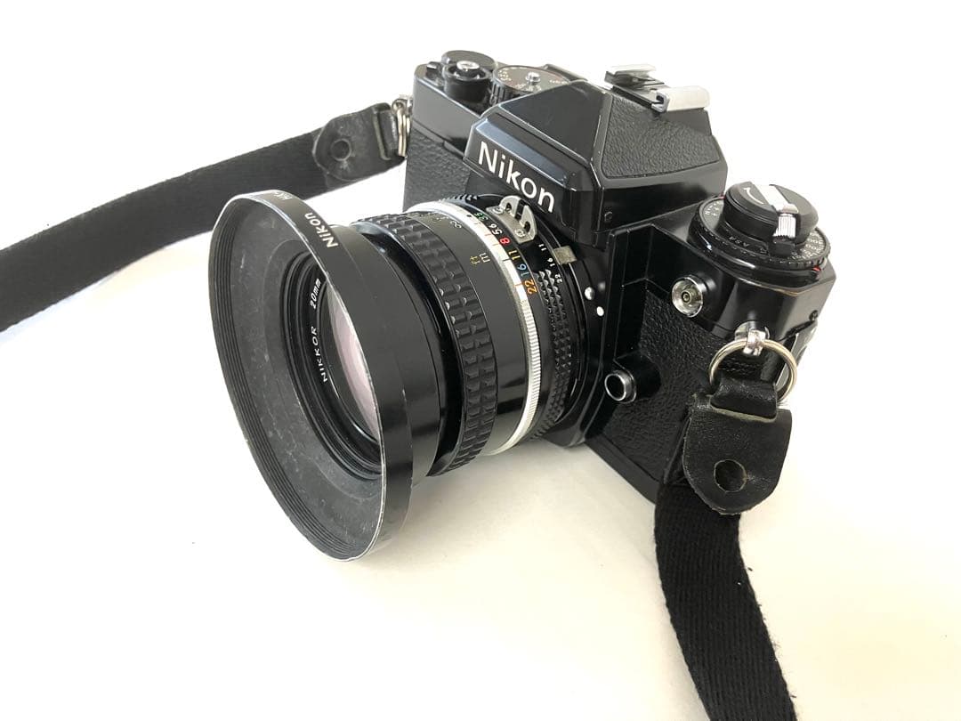 Nikon FE ブラック／20mm F3.5レンズ付 分売可