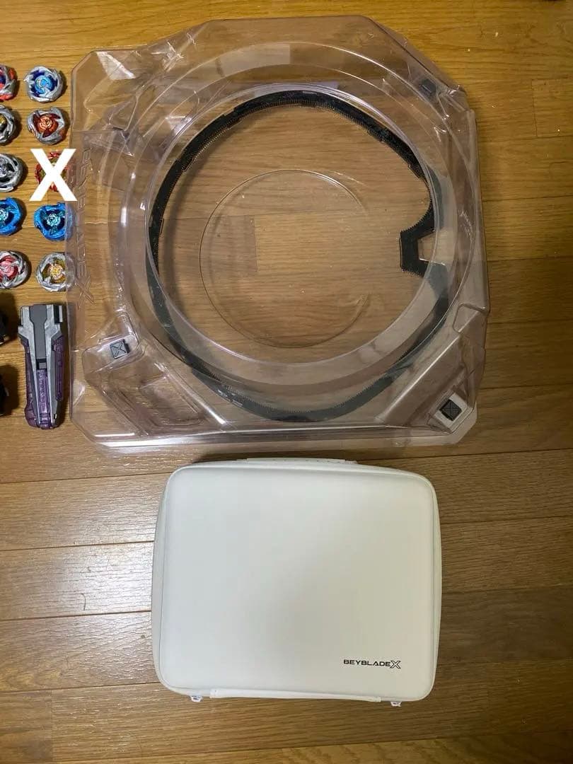 ベイブレードX 引退品 スタジアム ケース ブレード ラチェット ビット