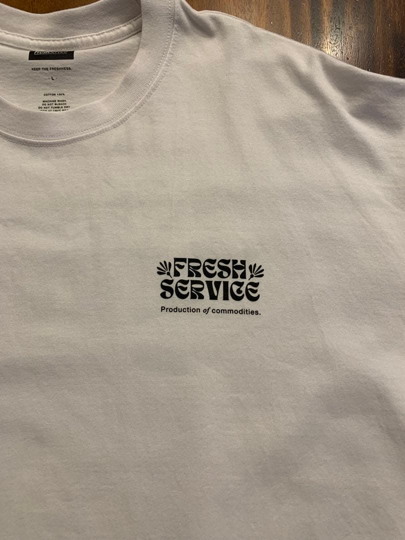 【4点まとめ】フレッシュサービス fresh service Tシャツ　Lサイズ