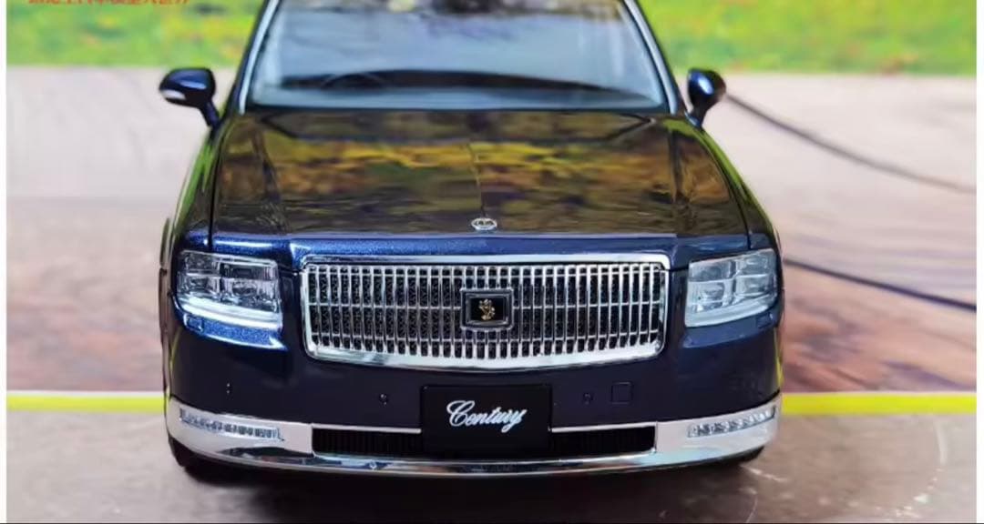 LCD 1:18 TOYOTA センチュリー 合金製 フルオープンカーモデルカー