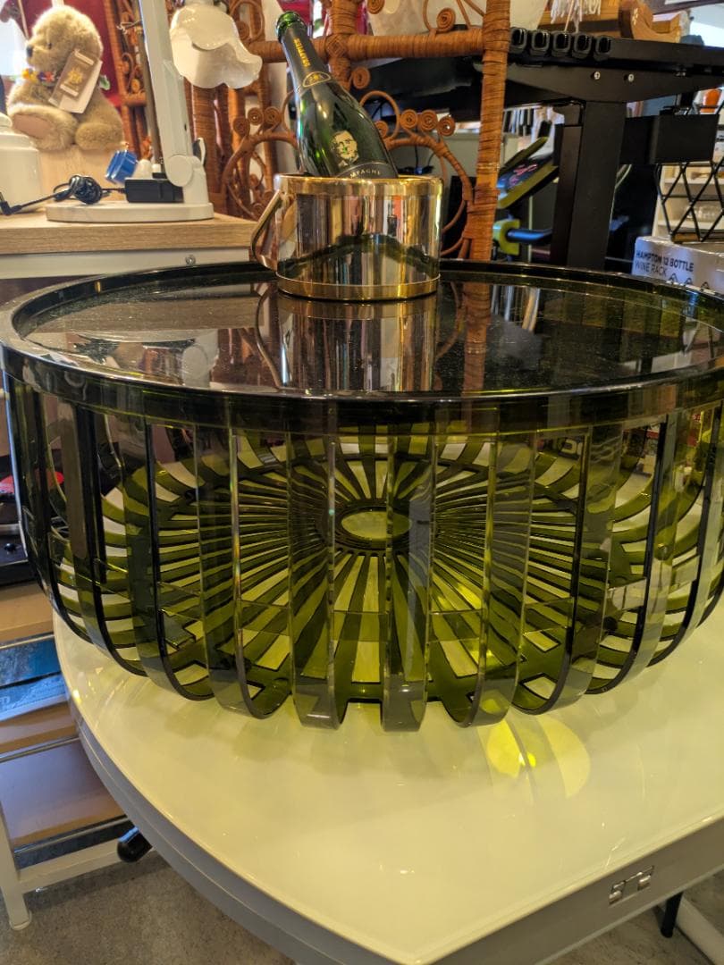 Kartell　カルテル　パニエ　テーブル ミッドセンチュリーデザイン アクリル