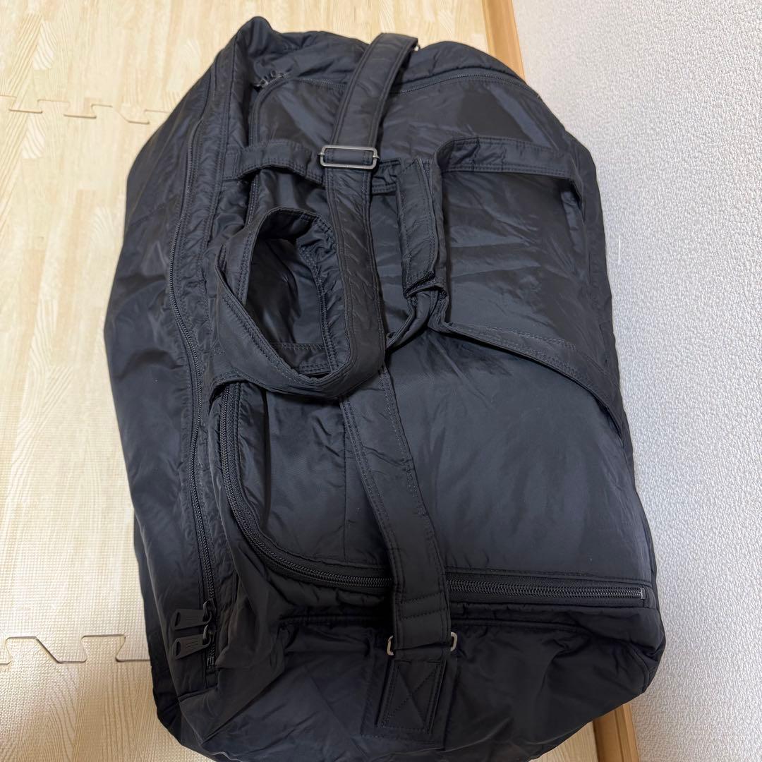 PORTER ボストンバッグ　2way 大容量　収納ポーチ付　黒