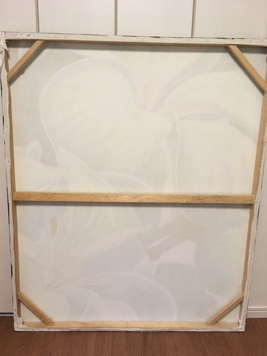 油絵 絵画 バリ 100✖️120cm