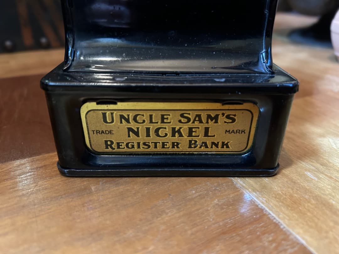 ビンテージ UNCLE SAM'S COIN BANK ニッケル バンク