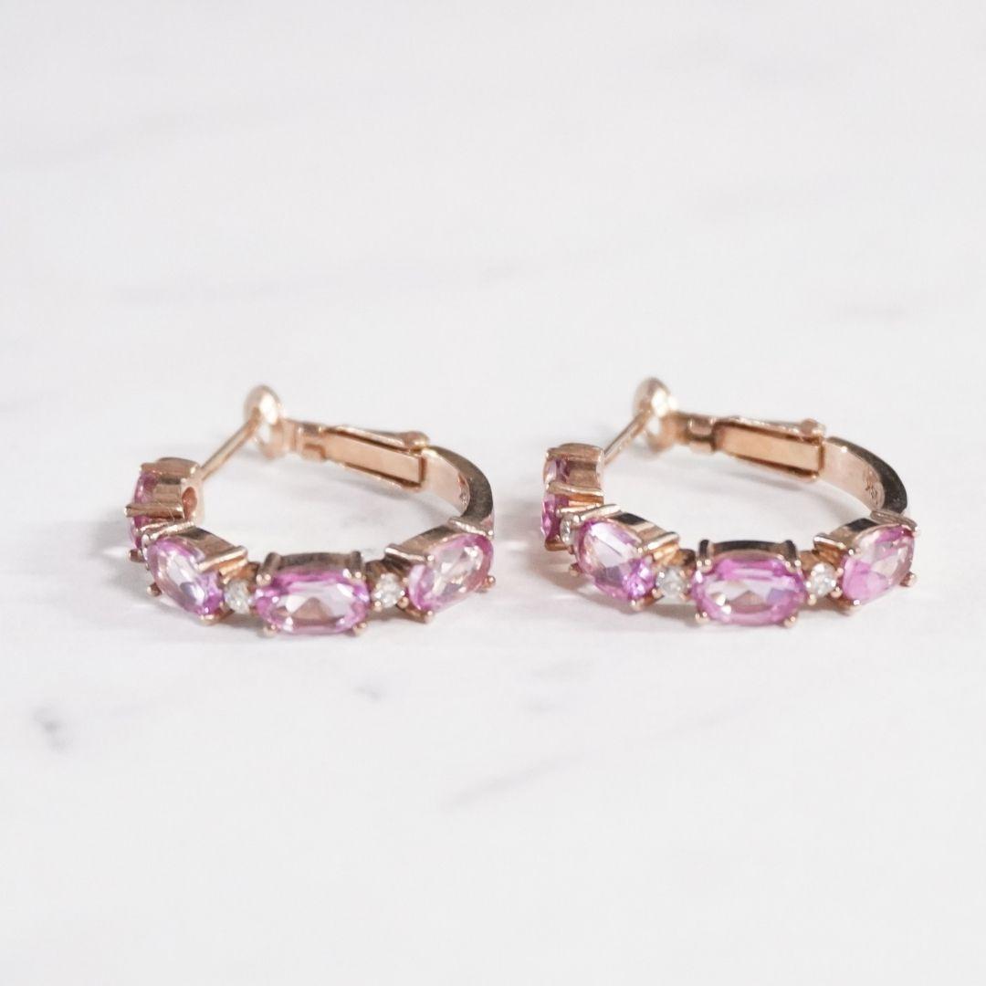 Gem Stone King ジェムストーンキング フープピアス SV925