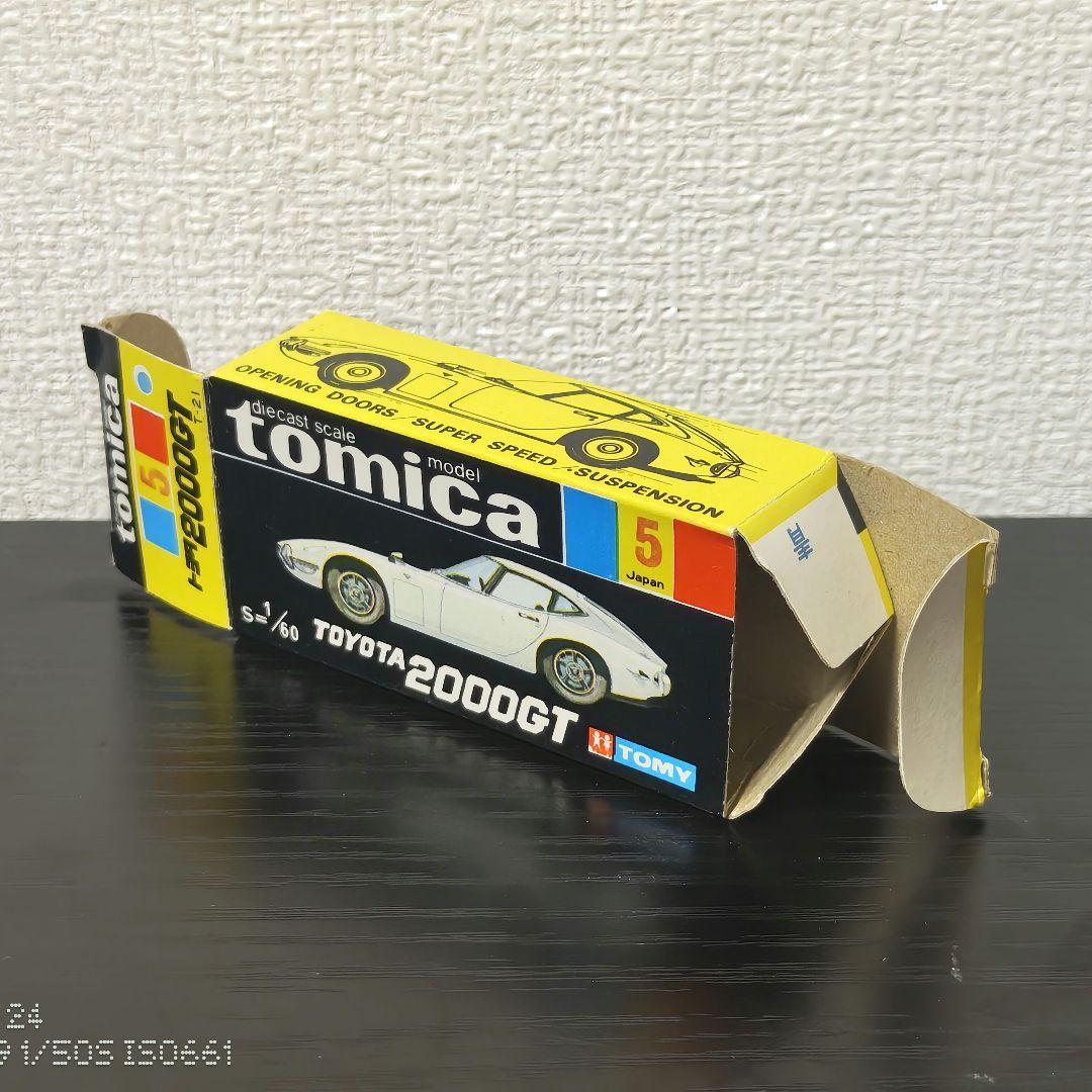 TOMICA　トミカ　トヨタ2000GT　赤色　1Aホイール　箱付き