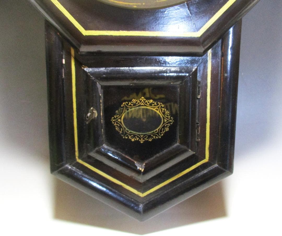 ★精工舎　SEIKOSHA 掛け時計　八角柱時計　アンティーク時計★