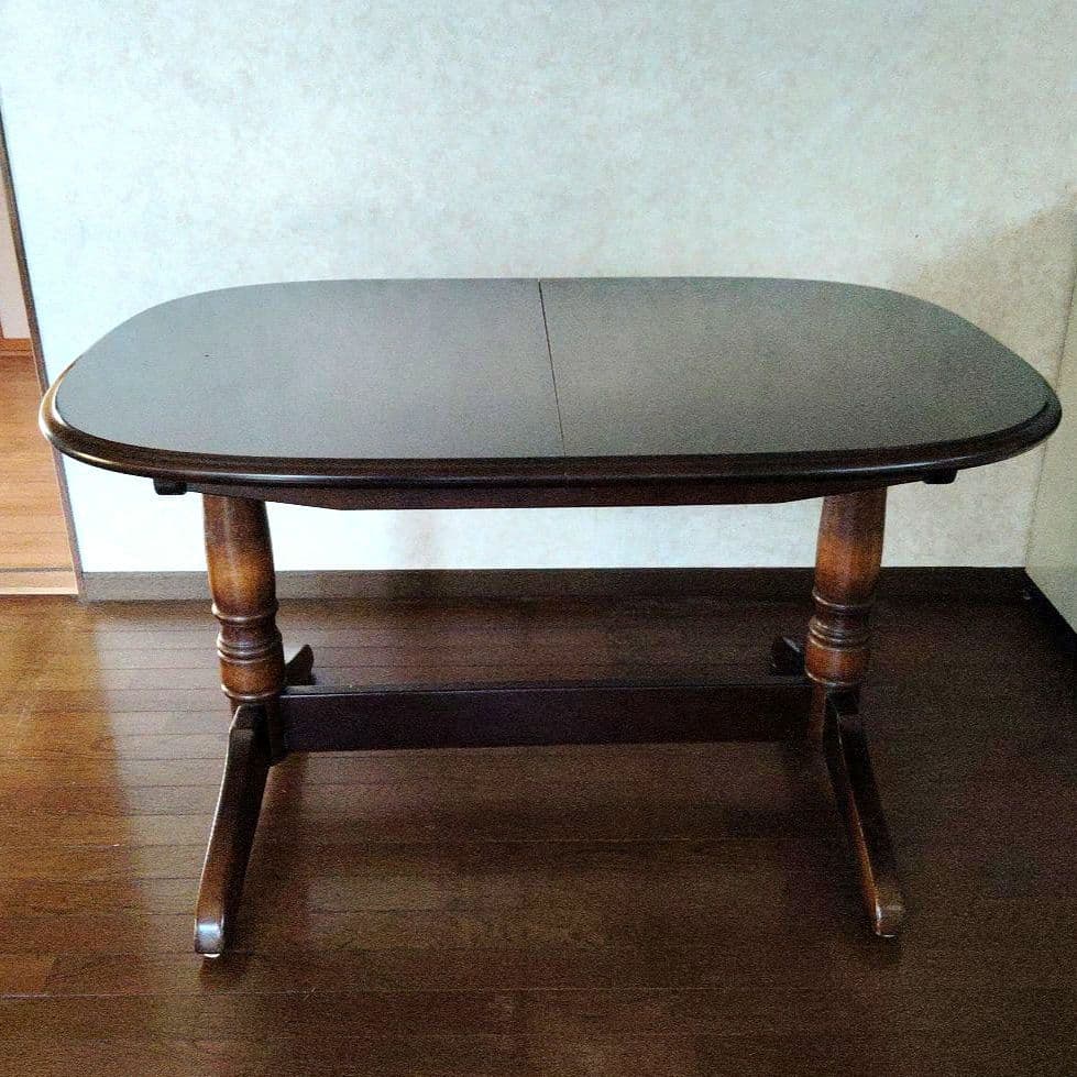 飛騨産業 キツツキマ―ク エクステンション ダイニングテ―ブル