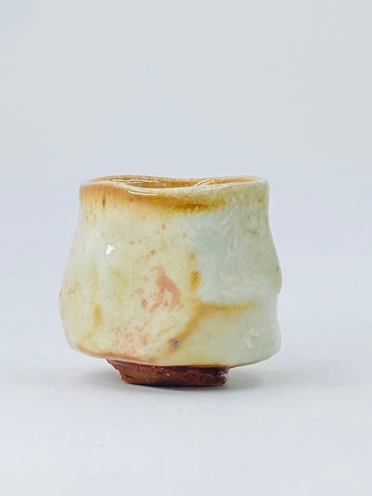 【JOHN DIX   ジョン　ディックス】酒杯　ぐい呑み　共箱　栞大上窯　丹波