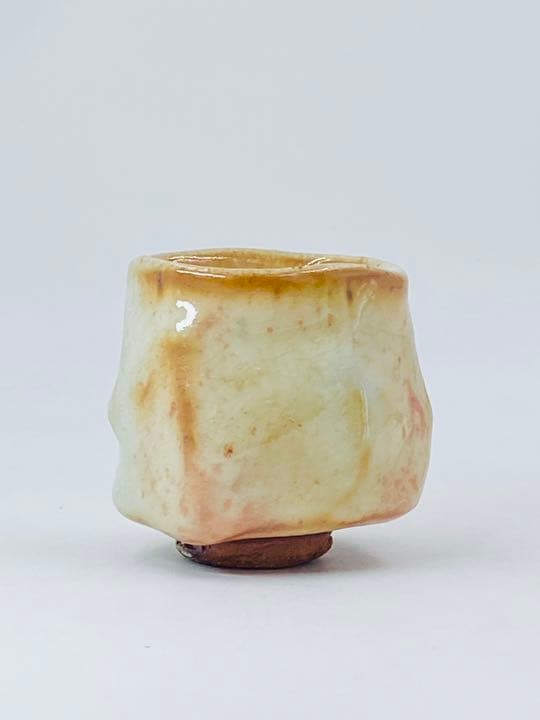 【JOHN DIX   ジョン　ディックス】酒杯　ぐい呑み　共箱　栞大上窯　丹波