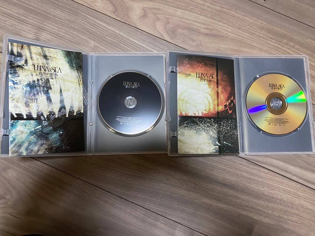 LUNA SEA 真夏の野外　真冬の野外　DVD 2枚組