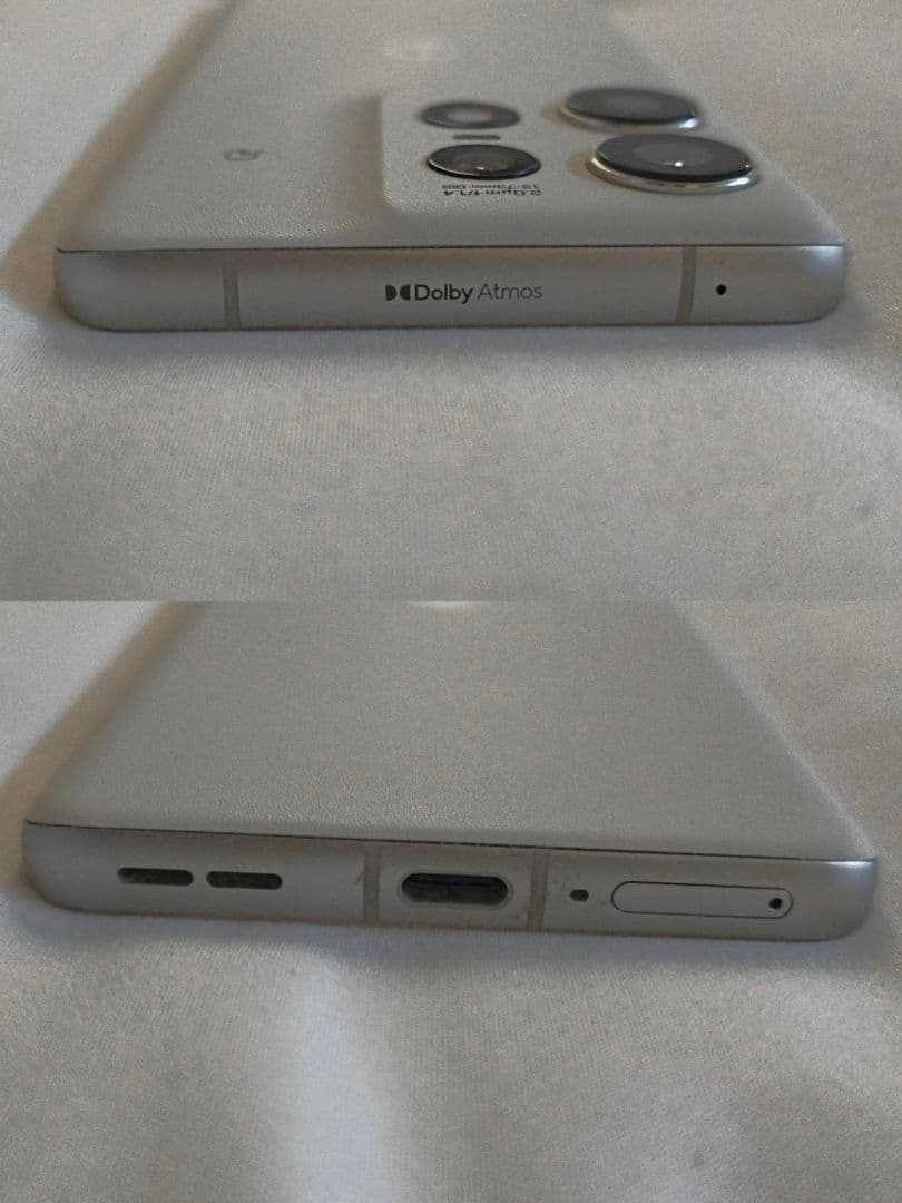 Motorola edge50s PRO スマートフォン　バニラホワイト　美品