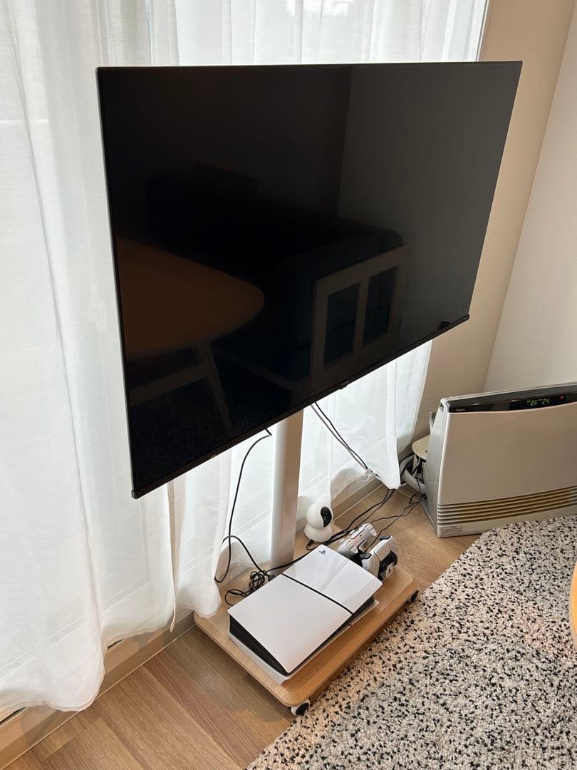 スタンド式液晶テレビ（テレビ台含む)