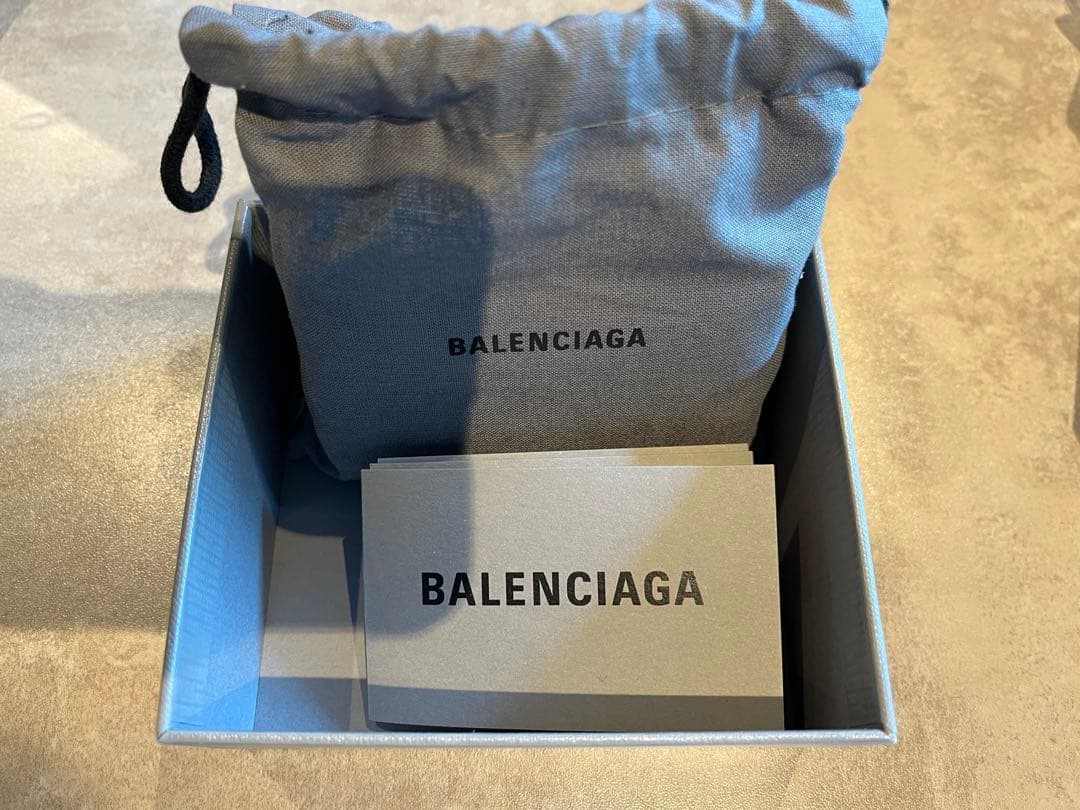 バレンシアガ　3つ折り財布　ミニウォレット