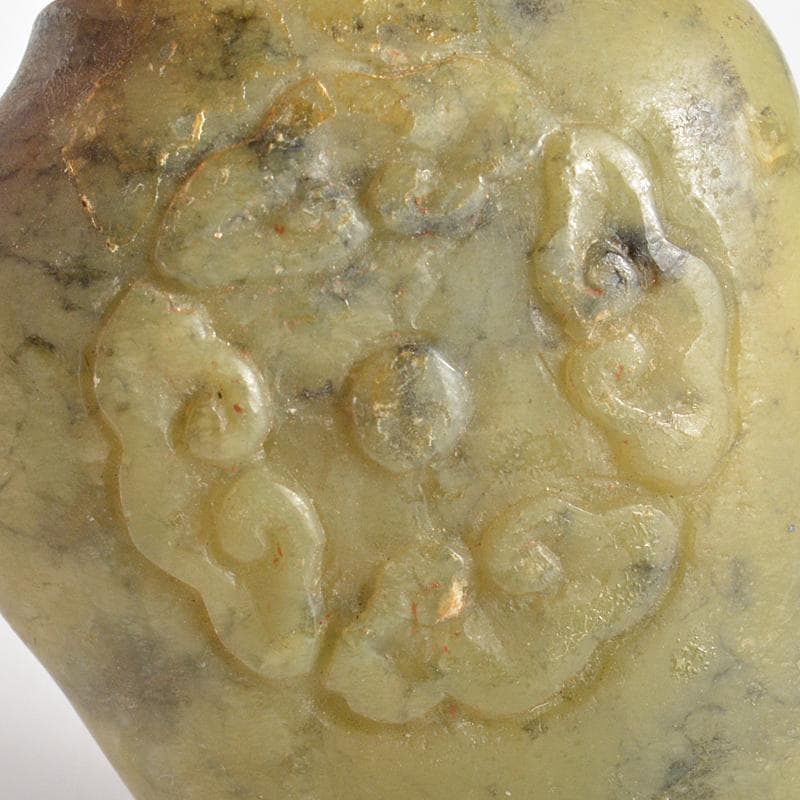 中国　玉石彫刻　鼻煙壷　2点まとめて　C　R5932