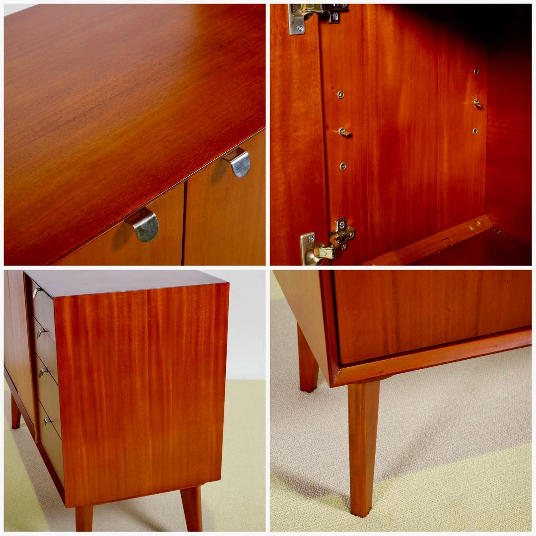 L 新品 北欧 キャビネット リビングボード 収納 本棚