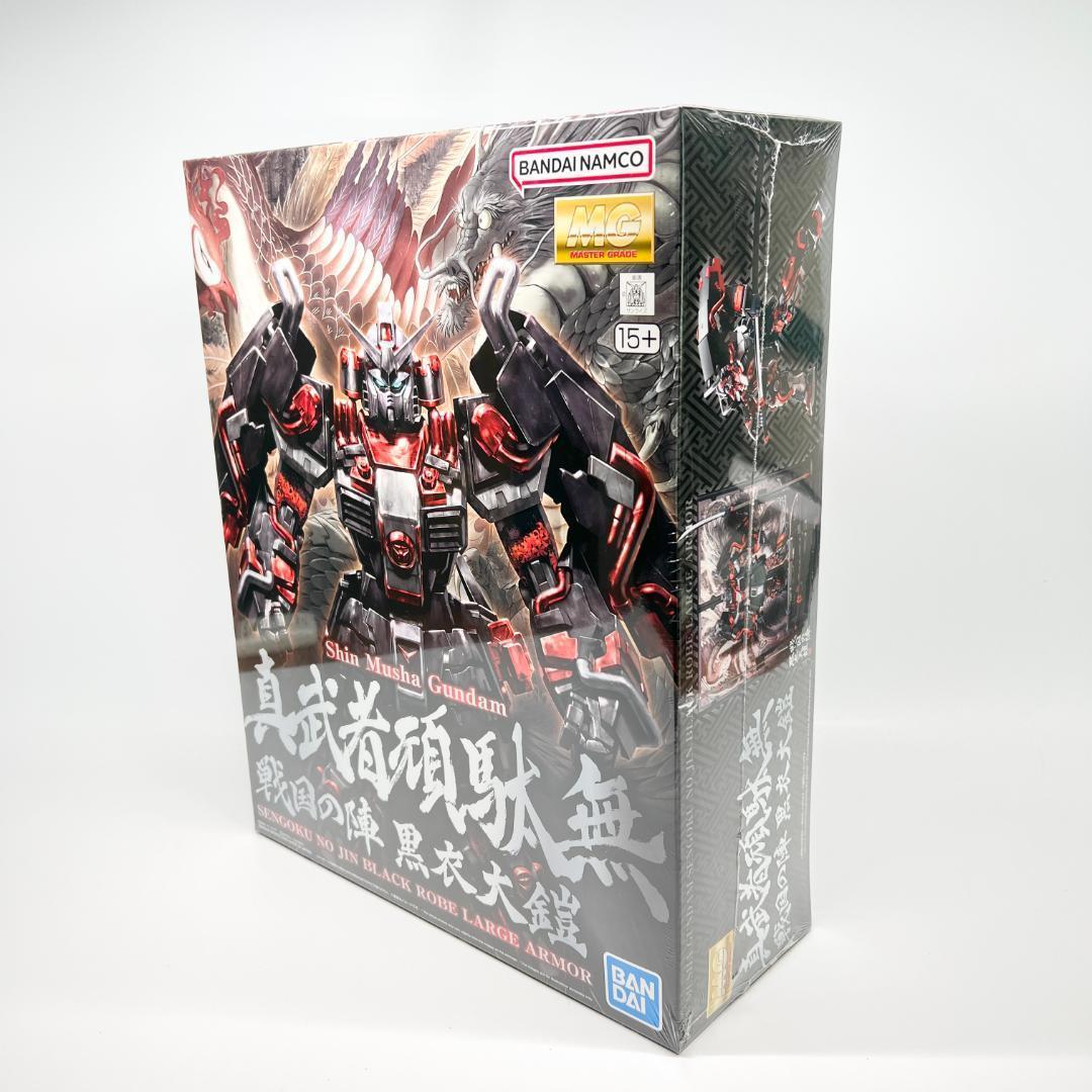 【新品未開封】MG 1/100 真武者頑駄無 戦国の陣 黒衣大鎧　シュリンク付き