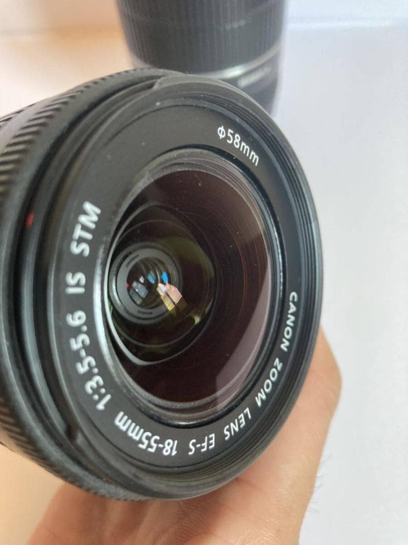 【美品】Canon EOS Kiss x7ダブルズームキット キャノン