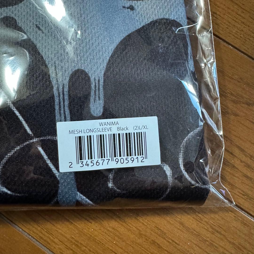 ✳︎限定値下げ中✳︎WANIMA MESH LONGSLEEVE BlackL/XL