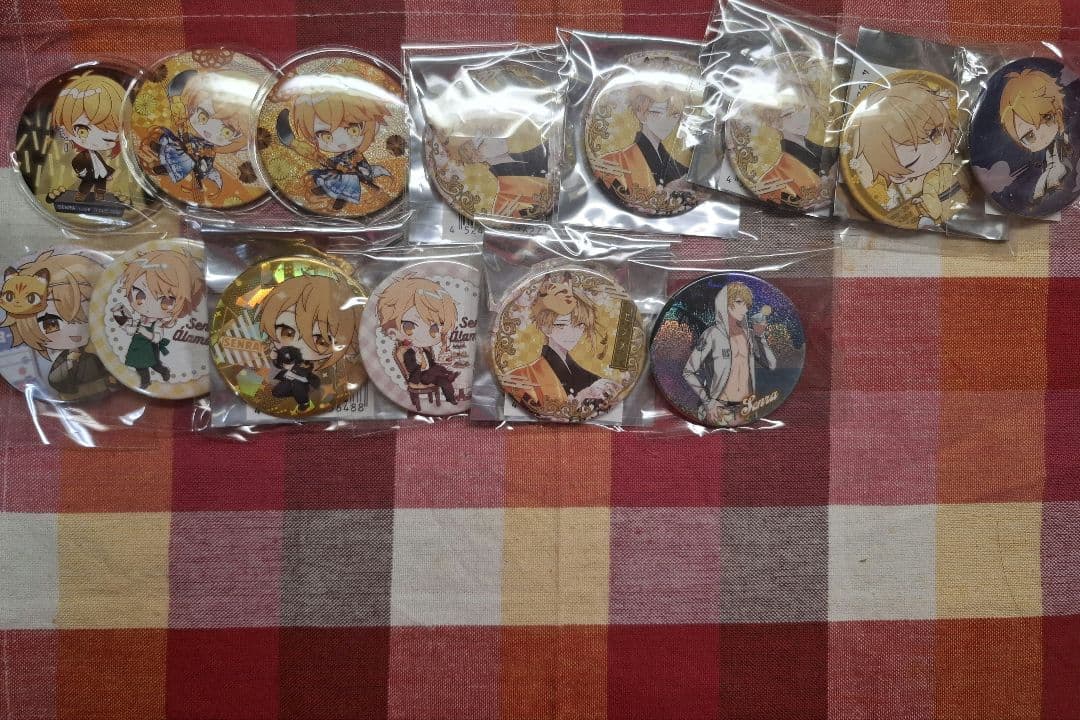 浦島坂田船グッズ　缶バッチ