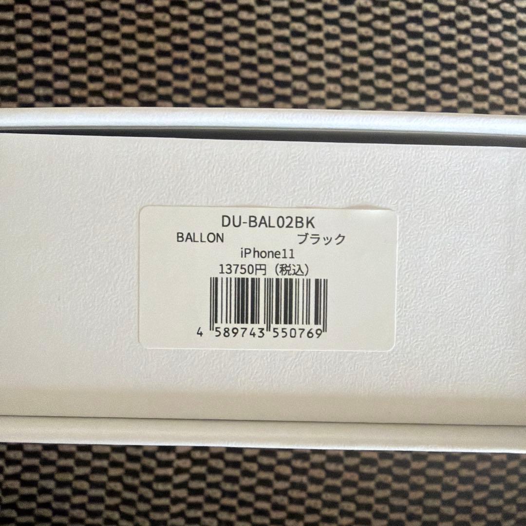 DEMIU ブラック iPhone11用ケース