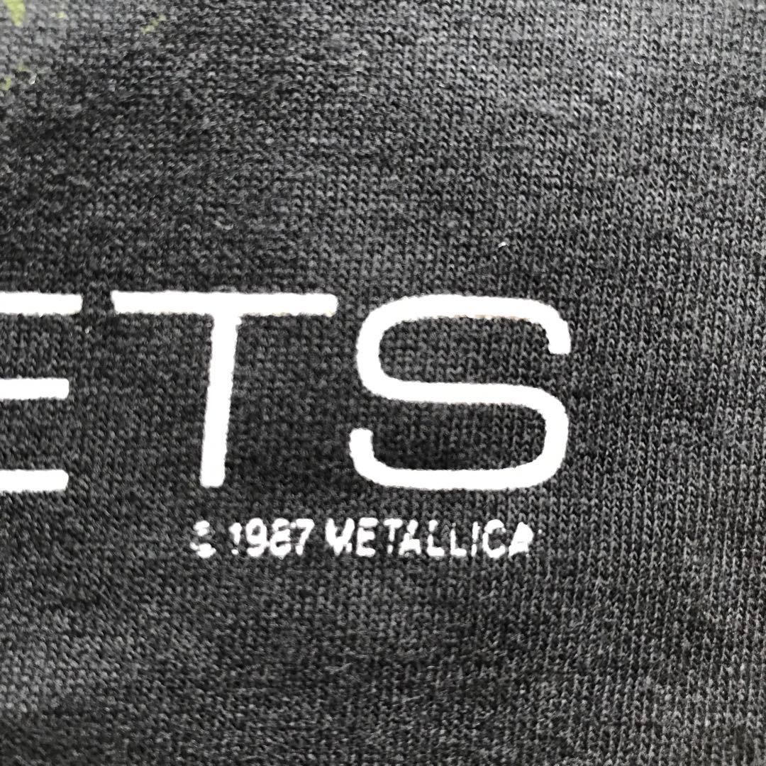 デッドストック ©︎1987 メタリカ llica ビンテージ Tシャツ
