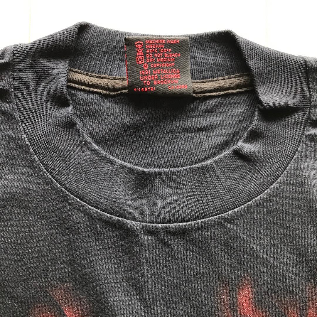 デッドストック ©︎1987 メタリカ llica ビンテージ Tシャツ