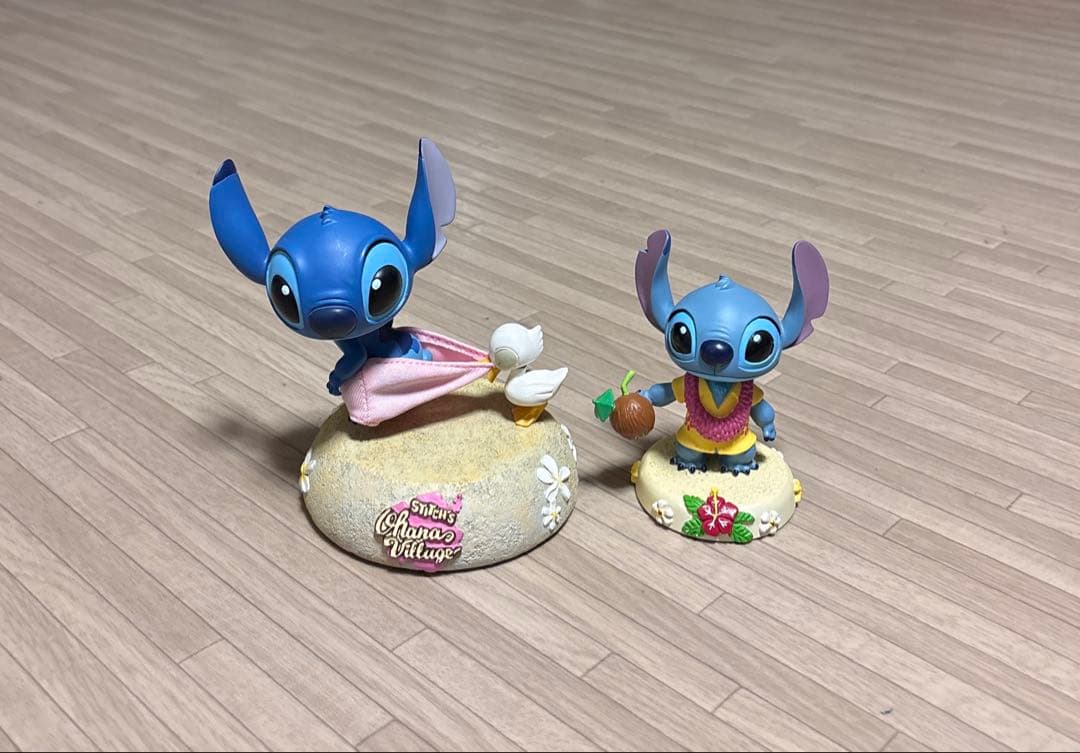 スティッチのフィギュア 置物