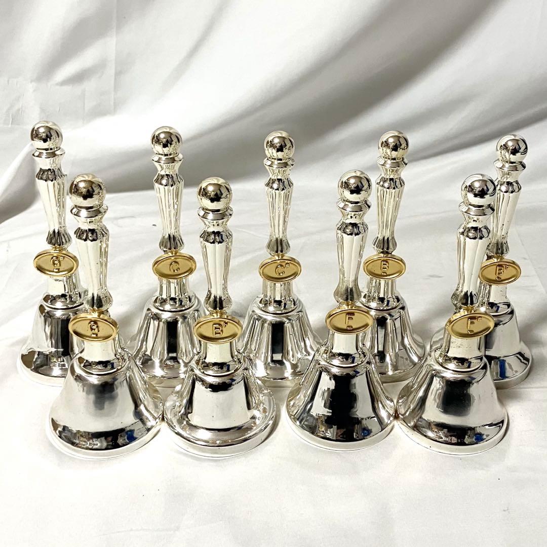 ゼンオン ミュージックベル スーパー 27音 ケース付 ハンドベル