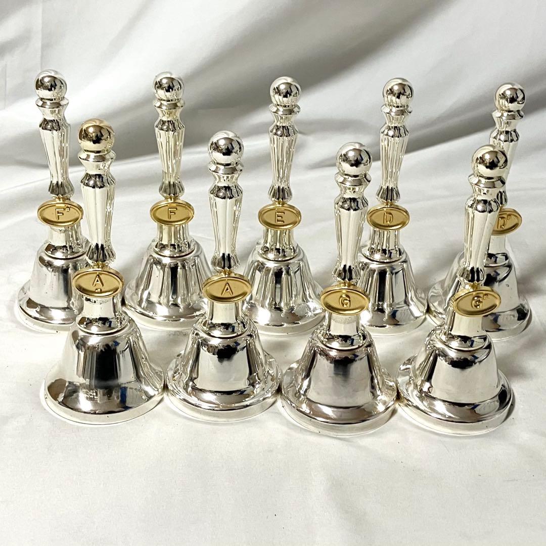 ゼンオン ミュージックベル スーパー 27音 ケース付 ハンドベル