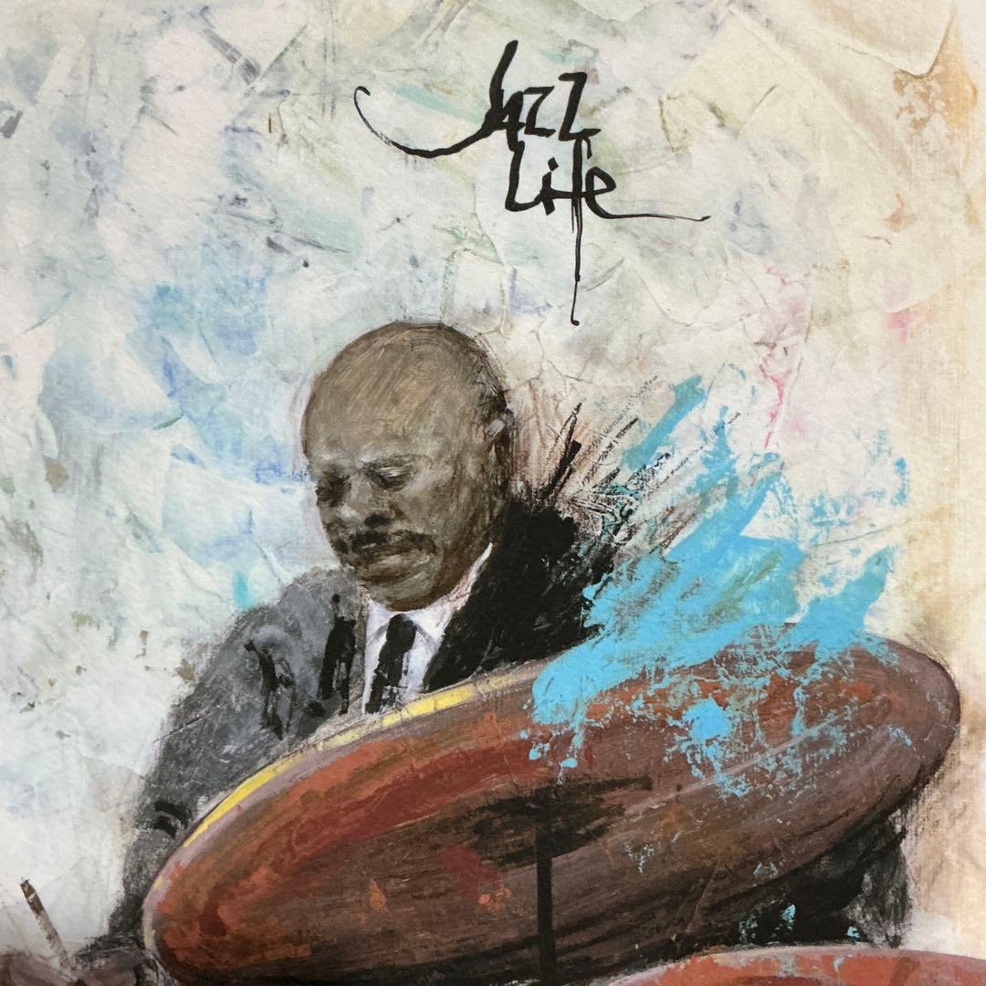 絵画・額縁・版画・津田耕・ドラム・リズム・JAZZ・美術品・インテリア・雑貨