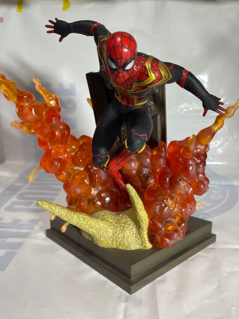 ハッピーくじ スパイダーマンフィギュア、他賞※箱無しで発送致します。