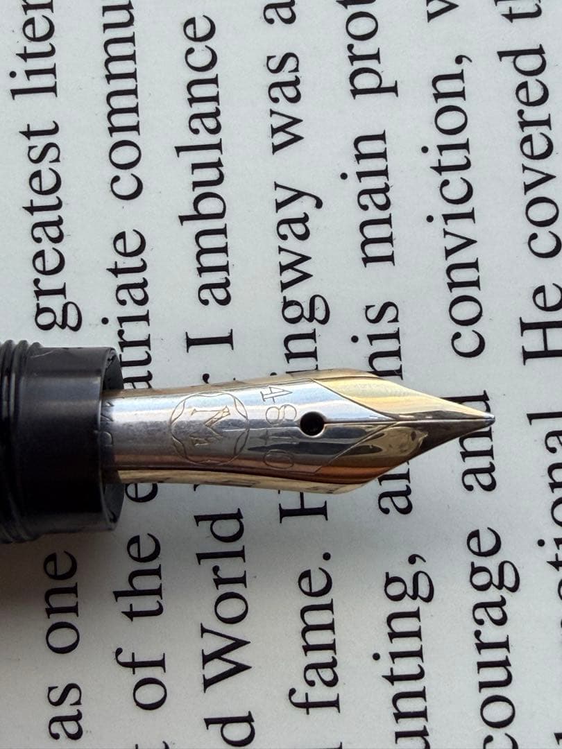 Y*り様 montblanc モンブラン　102g セーフティ式万年筆