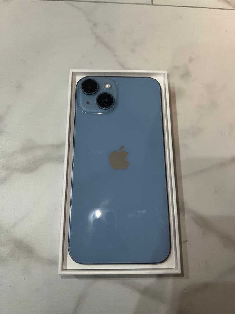 ［美品 ］iPhone 14 128GB ブルー SIMフリー 早い者勝ち