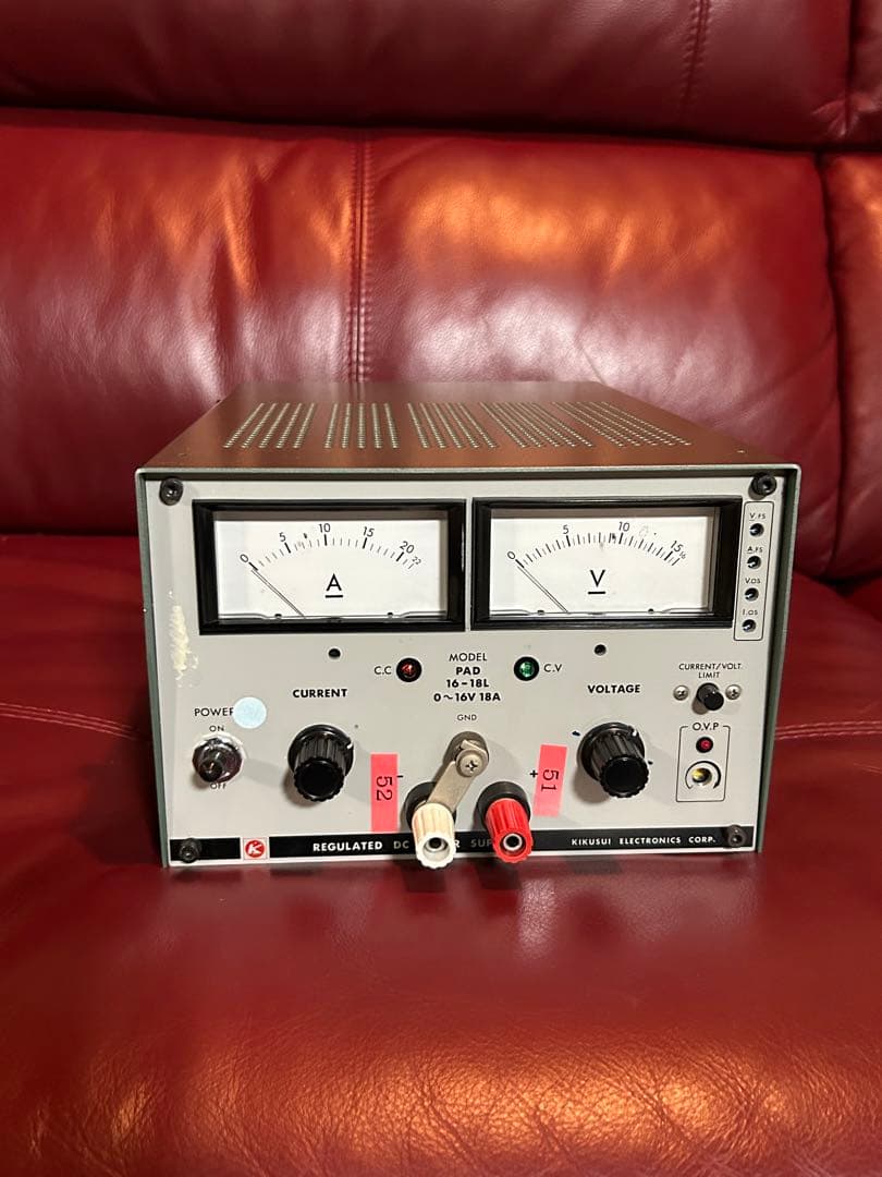 電源菊水 　PAD-16-18L　0〜16V 18A 　高性能コンパクト